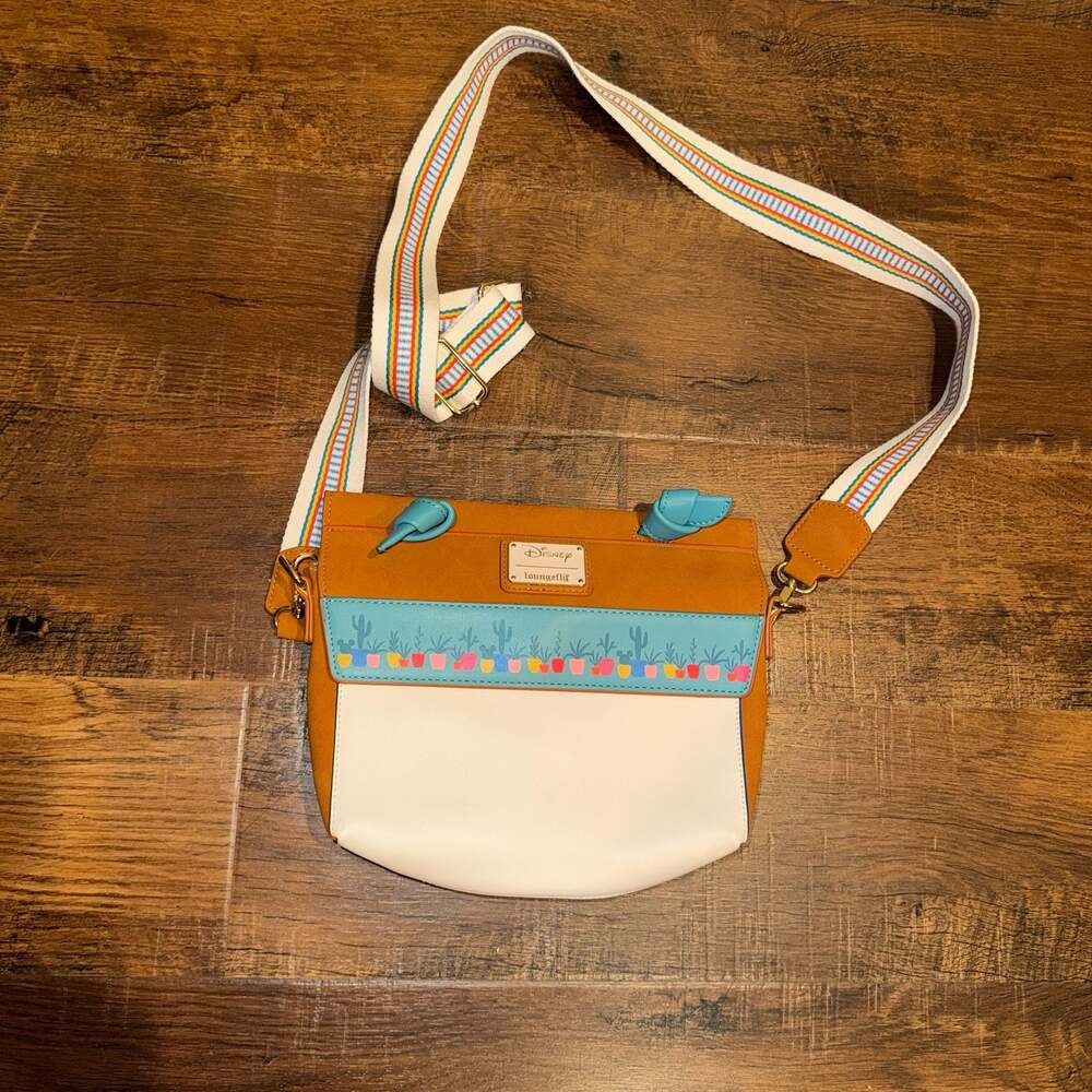 Loungefly Disney Southwestern Mickey Mouse Cactus Crossbody Bag